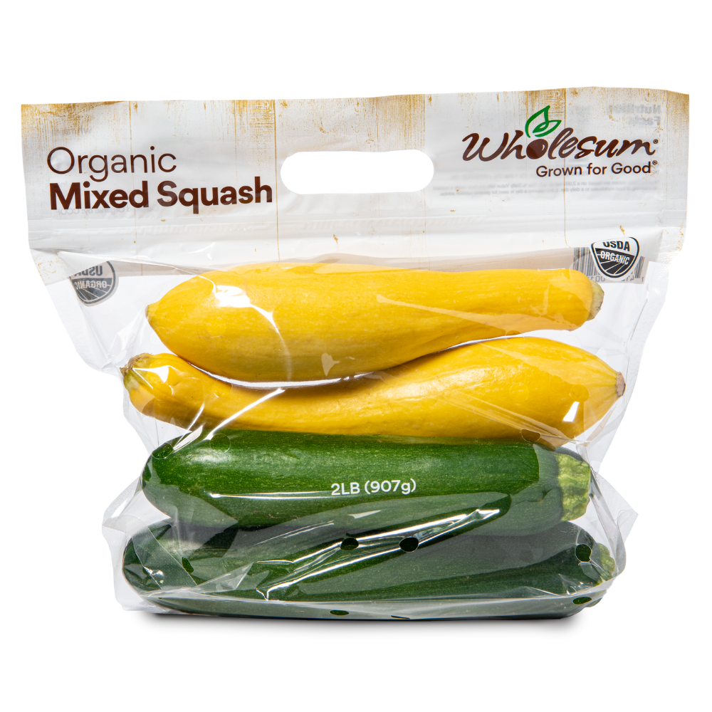 mixed zucchini and squash bag