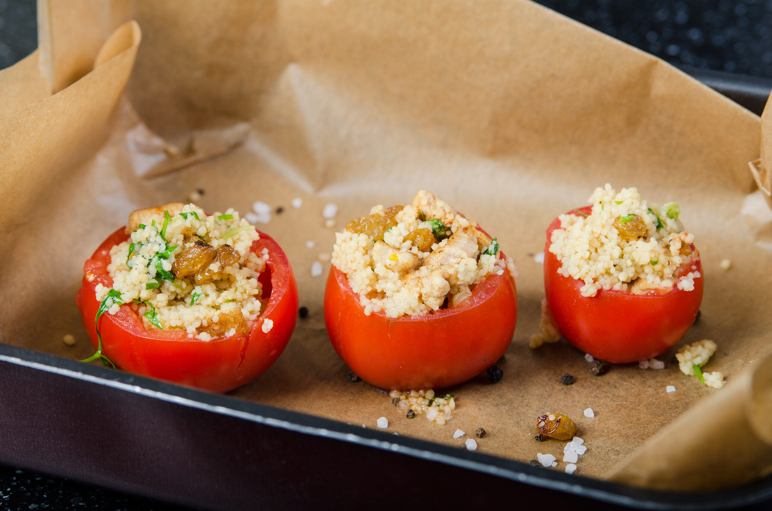 Mediterranean Stuffed Tomatoes with Quinoa - Wholesum