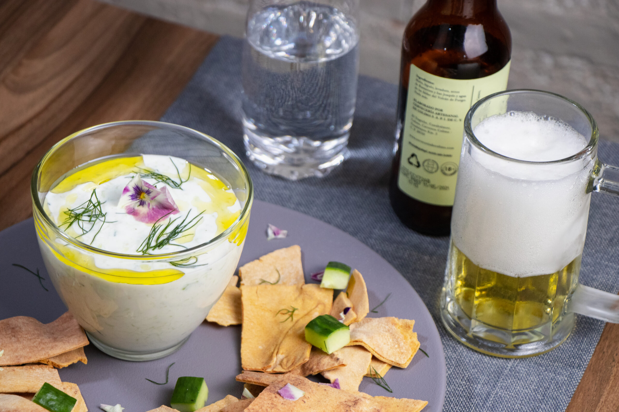 Fresh and Creamy Cuke Tzatziki - Wholesum